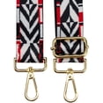 thumbnail image 4 of SURJDE Crossbody Strap for Purses Replacement Adjustable Guitar Multicolor Style Handbag Straps, Geometry White, Large, Thermal, 4 of 4