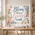thumbnail image 5 of Lush Border Botanical With Elements, Inspirational Illustration for Art Lovers, Typography Wall Art, Valentine's Day Gift, Tapestry Wall Hanging for Bedroom and Living Room, 5 of 7