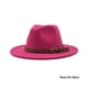 thumbnail image 2 of Sombrero de fieltro Sonducket para mujer color Rosa 56-58cm, 2 of 6