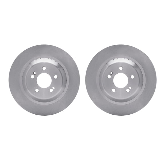 Dynamic Friction Company Rear Brake Rotors 6002-63072