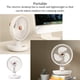 thumbnail image 5 of Ventilador eléctrico de escritorio Billuyoard enfriador de aire portátil bajo ruido Blanco, 5 of 6