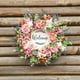 thumbnail image 4 of Flor artificial, decoración de pared para el hogar, simulación de flores con marco, pintura de bienvenida, decoración colgante para puerta, festival, marco de fotos, pintura decorativa, decoración de, 4 of 8