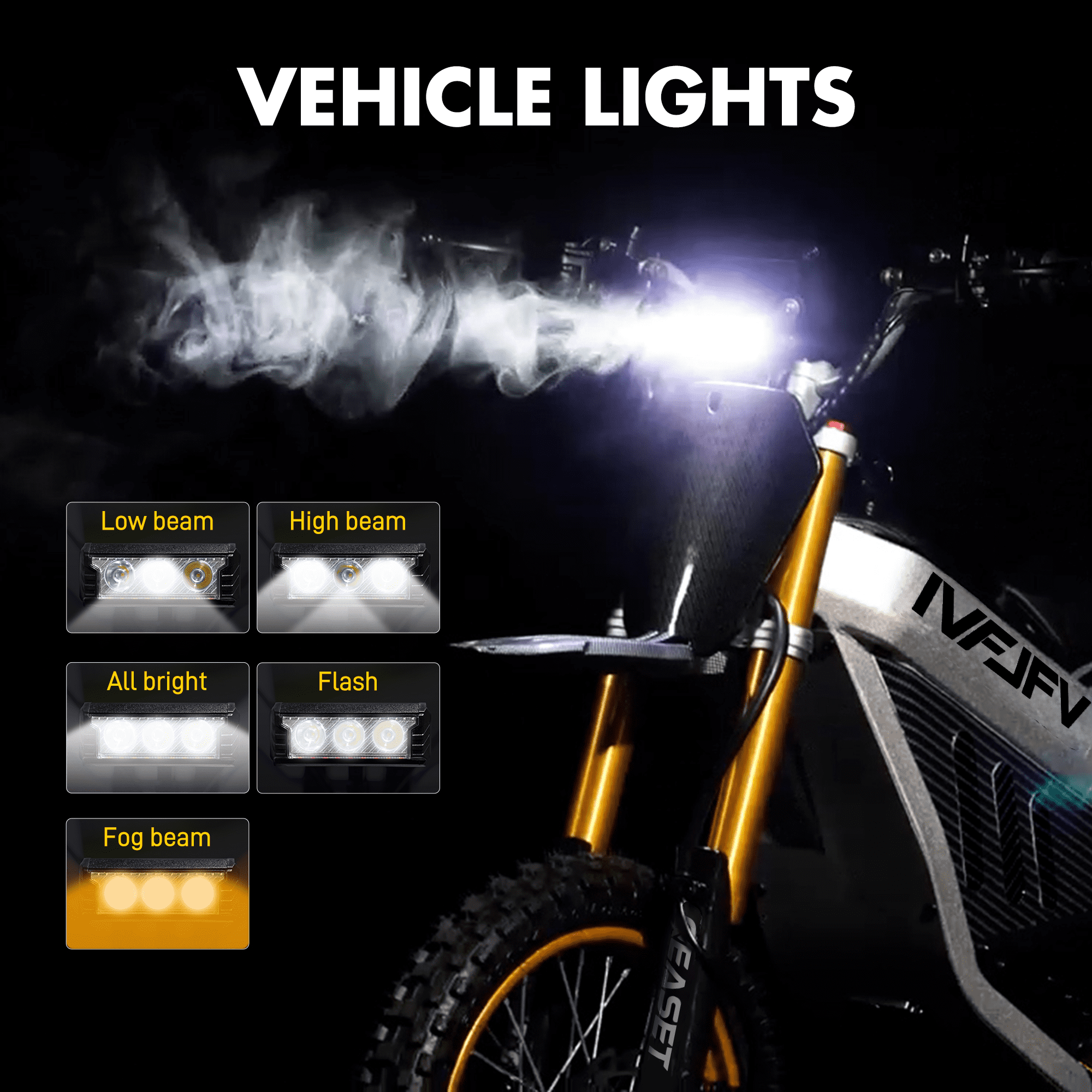Electric Dirt Bike for Teens Adults, 14"/12" Fat Tire,Peak 3000W Mid-Drive Motor and 48V 30AH Battery, 42 MPH Max Speed,Hydraulic Off-Road E-dirt Bike for Age 13+,Black