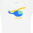 thumbnail image 4 of Inktastic Blue Helicopter Boys or Girls Baby Bodysuit, 4 of 5