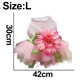 thumbnail image 2 of Flor gasa falda perro vestido chaleco traje falda ropa mascota cachorro arco princesa ropa perro y gato Ormromra CPB-DE-LYY2268-3, 2 of 5