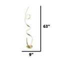 thumbnail image 4 of Amsterdam LED Dimmable 63" Floor Lamp // Sandy Gold, 4 of 4