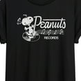 thumbnail image 3 of Peanuts - Records Dancing Snoopy - Women's Oversized T-Shirt, 3 of 6