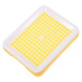 thumbnail image 4 of RENACLIPY Chinchilla Owners Rectangular Rabbit Litter Box Yellow Plastic 1Set, 4 of 6