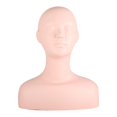thumbnail image 1 of Multifunctional Soft Mannequin Head for Makeup and Massage Practice, Wig and Hat Display Stand, 1 of 4