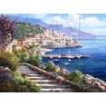 thumbnail image 1 of Tile Mural Kitchen Backsplash - Amalfi Coast - by Sam Park/Soho Editions, 1 of 1