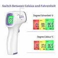 thumbnail image 4 of Forehead Infrared Thermometer for Adults,Non Contact Infrared Thermometer for Fever,Body Thermometer and Surface Thermometer 2 in 1 Dual Mode Medical Infrared Thermometer, 4 of 7