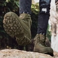 thumbnail image 4 of [Rugged Style] Men's Boots | Outdoor | Rugged Style | Lace-up Walking Hiking Shoes, 4 of 9