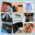 thumbnail image 6 of 72pcs Ribbon Clamp Ends 12 Styles Belt Buckle End Ribbon Crimp Ends Webbing Ends Fasteners Jewelry Findings, 6 of 6
