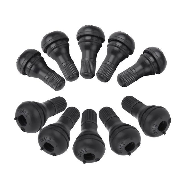 Valve Stem,10Pcs Car Auto TR412 T Tire Valve Stem Snap In Valve Stem Superior Craftsmanship