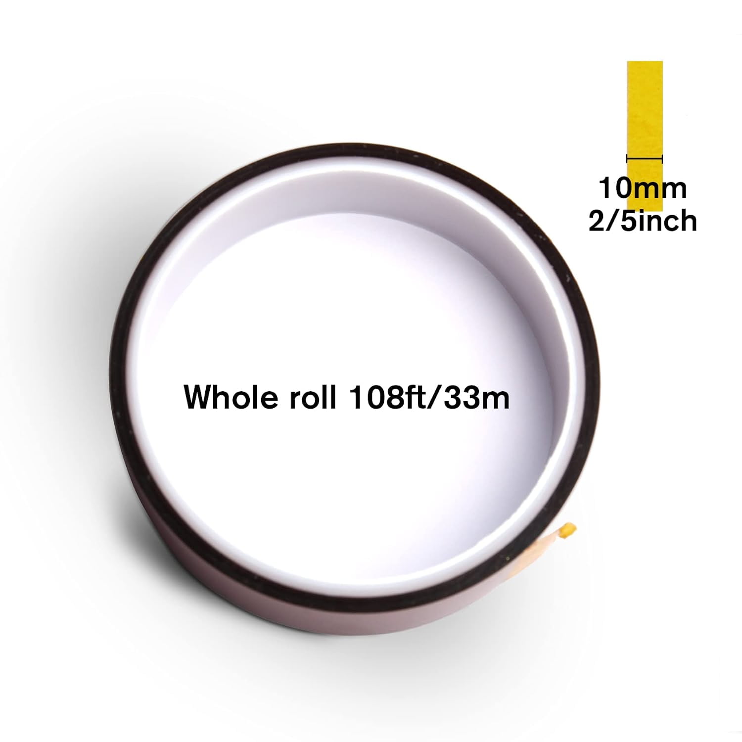 Heat Tape For Sublimation 10mm X 33 Meters Heat Resistant Tape Strong  Adhesive Perfect For Heat Press Flexible 3d Filament Soldering And PCB  Boards From Weaving_web, $1.05