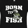 thumbnail image 4 of Inktastic Born to Fish Boys or Girls Toddler T-Shirt, 4 of 5