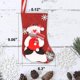 thumbnail image 4 of 4pcs Bas De Nol Bas De Nol Pour Accrocher Le Pre Nol, Bas Pour Arbre De Nol Sac Cadeau Suspendu Dcoration Bas De Nol Pre Nol, Renne, Bonhomme De Neige, 4 of 5