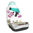 thumbnail image 1 of Wukai Pet Care Grooming Full Set Car Seat Covers with Soft Padding Universal Auto Front Seats Protector and Cushion Mat, 1 of 5