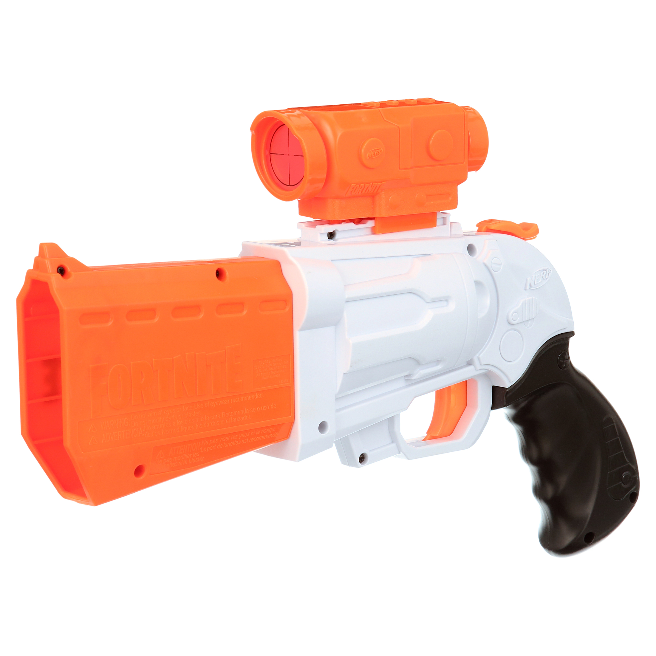 Nerf Fortnite SR Blaster, Includes 8 Official Nerf Darts, for Kids Ages 8 and Up - image 5 of 7