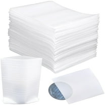100 Pieces Foam Wrap Pouches,Foam Cushion Pouch,Foam Pouches Bulk,Foam Packing Pouches,Cushion Foam Sleeves for Dishes, Cup, Glasses, Packing Supplies for Moving and Storage (8x12 inches)