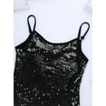 thumbnail image 6 of Aislor Kids Girls Shiny Sequined Adjustable Shoulder Straps Tank Top Dance Performing, 6 of 7