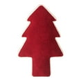 thumbnail image 5 of Festive Christmas Tree Shaped Decorative Throw Pillow for Sofa Couch Chair Seating Cushion Home, 5 of 5