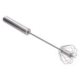 thumbnail image 1 of 35cm Stainless Steel Egg Beater Semi Automatic Egg Beater Household Egg Mixer Kitchen Tools, 1 of 5