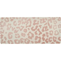 Rose Gold Leopard Print Cheetah Large Gaming Mouse Pad Big Mousepad Mice Keyboard Mat with Non-Slip Rubber Base for Computer Laptop Home & Office, 31.5 X 11.8 inch