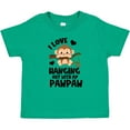 thumbnail image 3 of Inktastic Monkey I Love Hanging out with My Pawpaw Boys or Girls Baby T-Shirt, 3 of 5