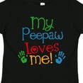thumbnail image 4 of Inktastic My Peepaw Loves Me Boys or Girls Toddler T-Shirt, 4 of 5