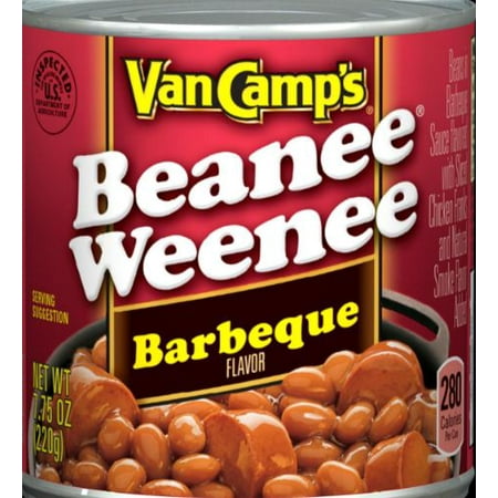 (6 pack) (6 Pack) Van Camp's Barbeque Beanee Weenee, 7.75 Ounce