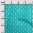 thumbnail image 1 of oneOone Polyester Lycra Fabric Circle|Leaves & Paisley Block Print Sewing Fabric BTY 56 Inch Wide, 1 of 4