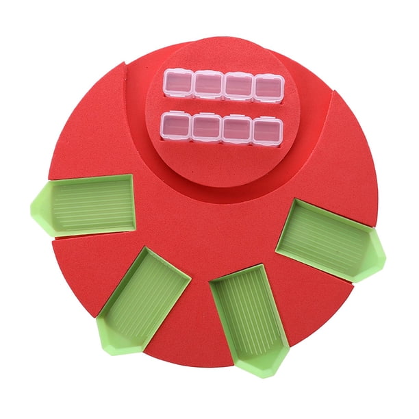 Herramientas para manualidades de arte DIY, pintura de diamantes, soporte para cuentas, piedras, almacenamiento, barcos modelo 3