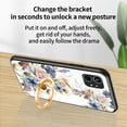thumbnail image 3 of Dteck Compatible with Nothing Phone 1 Case with Ring Holder Kickstand Women Girls, Never Faded Floral Phone Cases, Soft TPU Shockproof Protective Cover for Nothing Phone 1 2022, White Flower Gardenia, 3 of 9