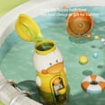 thumbnail image 4 of Jouet de Bain Roue à Eau, Bébé Sûr Roue à Eau Rotative Ventouses Fortes Canard Mignon pour Maison Type 1, Type 2, Type 3, Type 4, 4 of 8