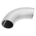 thumbnail image 1 of 1 Unidad 1 Pulgadas 90 Grados Escape Codo Tubo SS304 Inoxidable Acero, 1 of 1