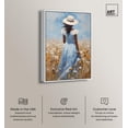 thumbnail image 2 of Stroll Through the Flower Field II Canvas Inspiring Women Protraits by Art Remedy, White Frame, 10" x 15", 2 of 7