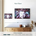 thumbnail image 4 of Elephant Stock Bokeh Buddha Wall Art - Horizontal Canvas Wall Art - Living Room Wall Decor - People Canvas - Blue And Purple Decor - 24" x 16", 4 of 8