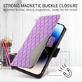 thumbnail image 2 of Jiahe Cover for Samsung Galaxy A32 4G, Wallet Case with Credit Card Holder,Rugged Magnetic Buckle Shockproof Folio Flip Leather Card Slot Stand Full Body Protection Case Cover, purple, 2 of 6