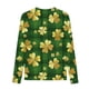 thumbnail image 4 of Blusas y camisas de manga larga con cuello redondo y estampado de San Patricio para niños, blusa informal de manga larga con cuello redondo, blusa de poliéster para niñas, 4 of 4