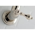 thumbnail image 4 of Kingston Brass KS3106AL Restoration Wall Mount Pot Filler Kitchen Faucet, Polished Nickel, 4 of 5