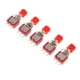 thumbnail image 5 of 5 piezas 6 mm Mini interruptor de botón momentáneo 2A / 250V 5A / 120V 612 rojo Sharpla Interruptor de botón pulsador momentáneo, 5 of 8