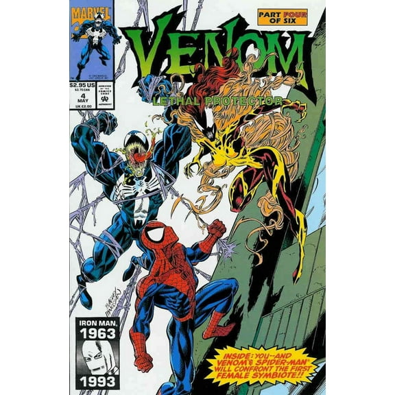 Venom: Lethal Protector #4 VF ; Marvel Comic Book