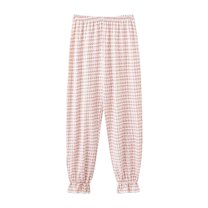 Defitshape Women's Cute Pajama Pant Pj Bottoms Summer Printed Sleepwear Soft Lounge Fall Light Spring Stretchy Loose Cotton 617 Red Small