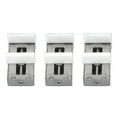 thumbnail image 2 of Juego de 3 cerraduras de seguridad para ventanas de puertas corredizas de acero inoxidable ajustables con llave, 2 of 14