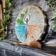 thumbnail image 3 of Tambor de mano con diseño de decoración de árbol de la vida de 10 pulgadas con baqueta, tambor de luna de alquimia chamán Instrumental, sanador de sonido, 3 of 4