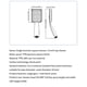 thumbnail image 5 of Cabezal de ducha Cabezal de ducha de aumento de presión de mano Rociador de agua de baño de plástico ABS de 20 mm, plateado Eigraketly HA004420-02, 5 of 6