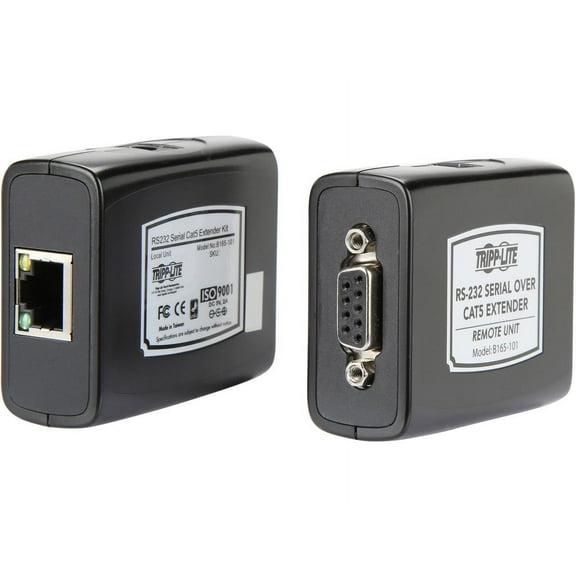 Tripp Lite RS-232 Serial Over Cat5/Cat6 Video Extender Kit Transmitter/Receiver