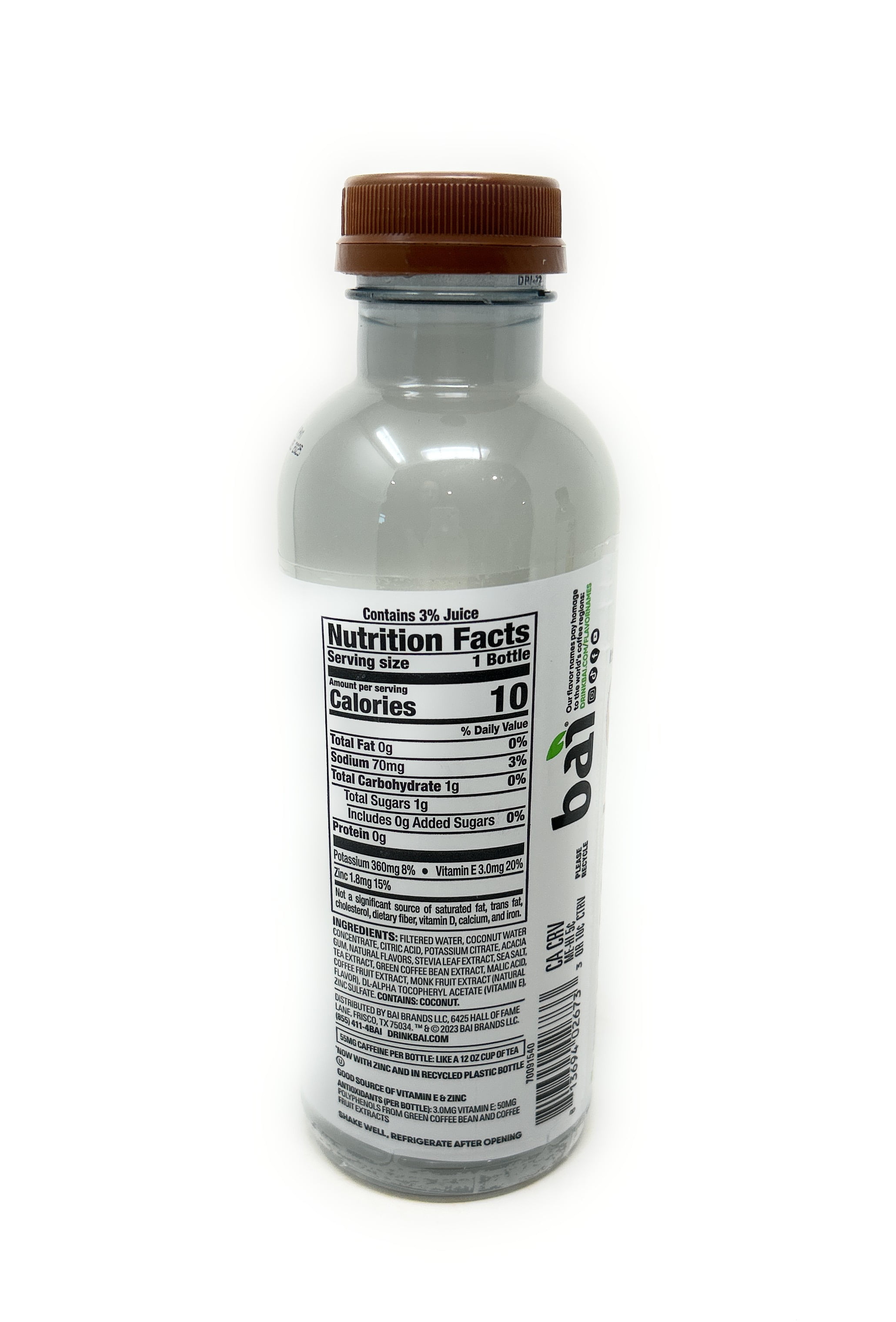 Bai Antioxidant Infused Wonder Water Flavored Water Variety Set 18oz - 7 bottles