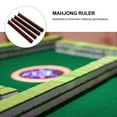thumbnail image 3 of DiMaddie 4pcs Wooden Mahjong Game Racks Wooden Push Tile Ruler Wooden Domino Trays Holders For Tile Movement Mahjong Enthusiasts, 3 of 6